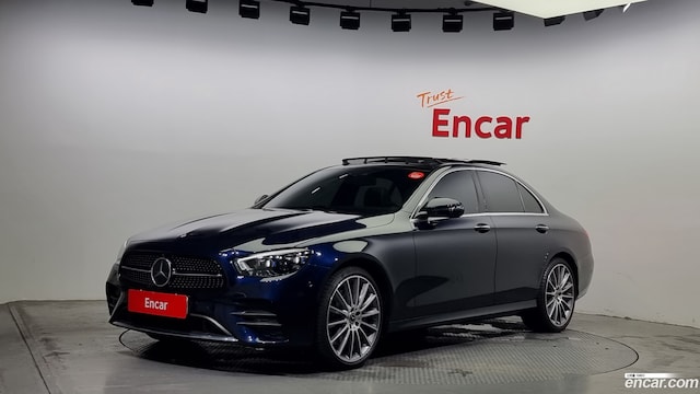 Mercedes-Benz E-Class E350 4MATIC AMG Line Edition 2021 года из Кореи