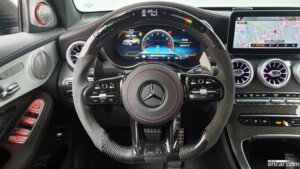 Mercedes-Benz GLC-Class AMG GLC43 4MATIC Coupe 2021 года из Южной Кореи