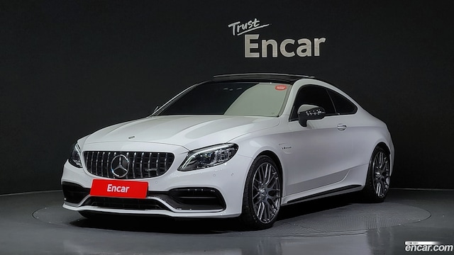 Mercedes-Benz C-Class C63 S AMG Coupe 2021 года из Кореи