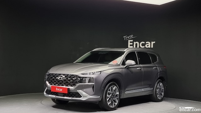 Hyundai Santafe Дизель 2.2 2WD 2021 года из Кореи