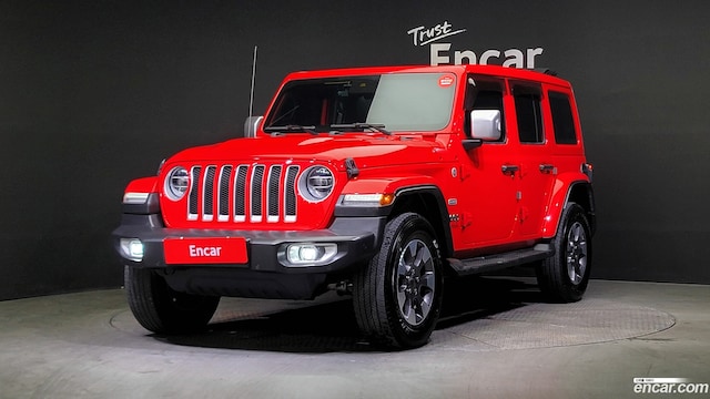 Jeep Wrangler 2.0 Overland Unlimited Top 4Door 2021 года из Кореи