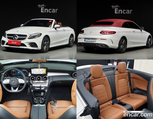 Mercedes-Benz C-Class C200 Cabriolet 2020 года из Кореи