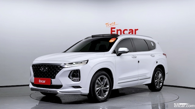 Hyundai Santafe Дизель 2.2 2WD 2020 года из Кореи