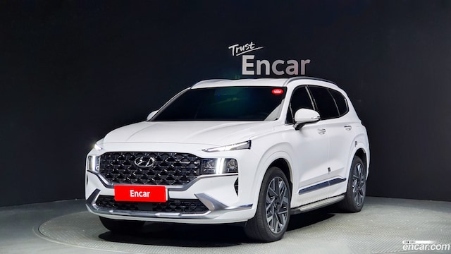 Hyundai Santafe Дизель 2.2 2WD 2021 года из Кореи