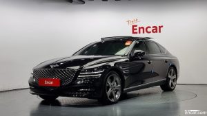 Genesis G80 Бензин 3.5 Turbo AWD 2021 года из Южной Кореи