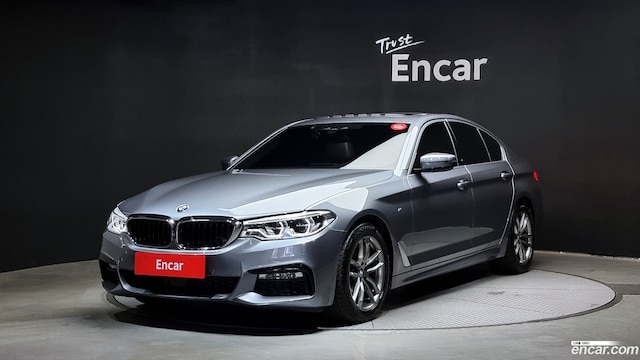 BMW 5-Series 520d M Sport Plus 2019 года из Кореи