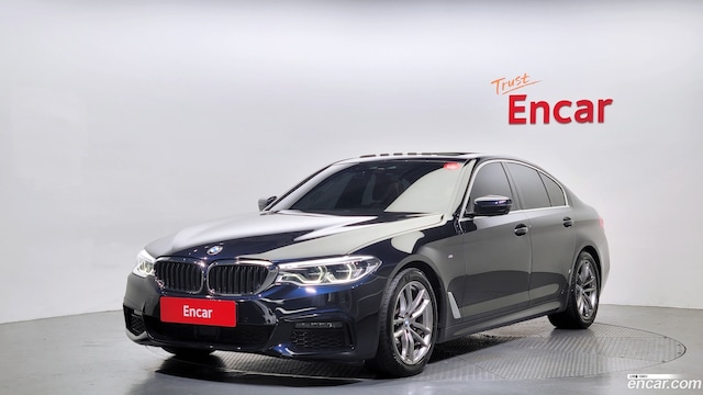 BMW 5-Series 520d M Sport Plus 2020 года из Кореи