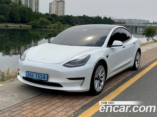 Tesla Model 3 LONG RANGE 2021 года из Кореи