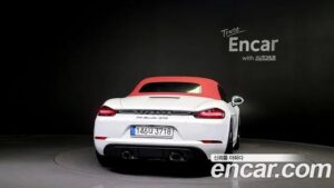 Porsche 718 4.0 GTS 2022 года из Южной Кореи