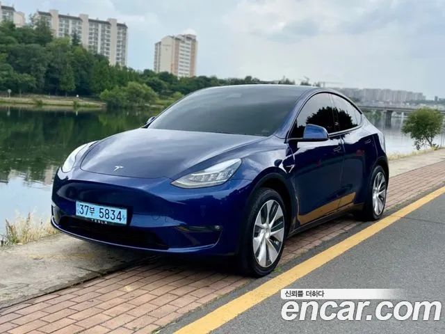 Tesla Model Y Standard RANGE 2021 года из Кореи
