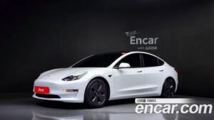 Tesla Model 3 LONG RANGE 2021 года из Южной Кореи
