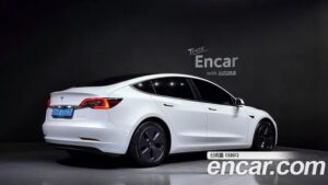 Tesla Model 3 LONG RANGE 2021 года из Южной Кореи
