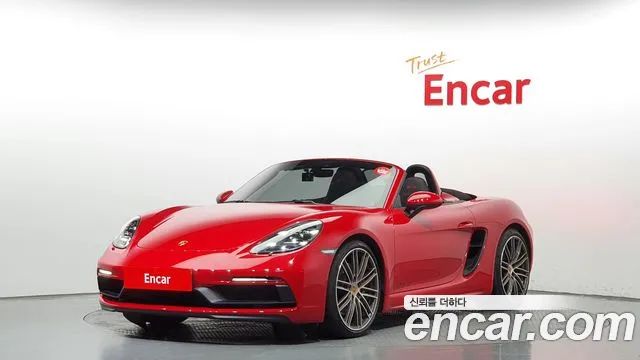 Porsche 718 4.0 GTS 2021 года из Кореи