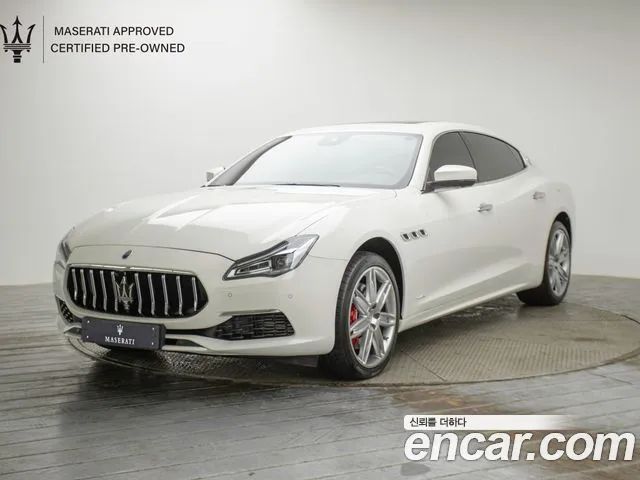 Maserati Quattroporte 3.0 V6 GranLusso 2021 года из Кореи