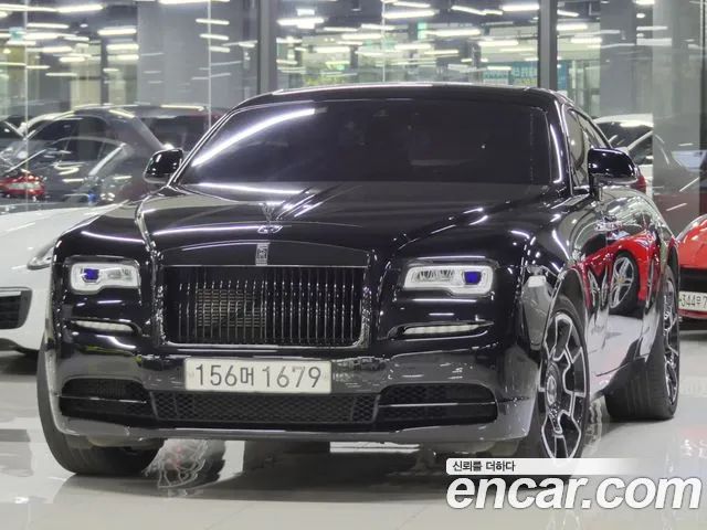 Rolls-Royce Wraith 6.6 Black Badge 2020 года из Кореи