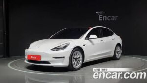 Tesla Model 3 LONG RANGE 2022 года из Южной Кореи