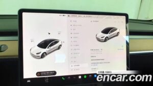 Tesla Model 3 LONG RANGE 2022 года из Южной Кореи