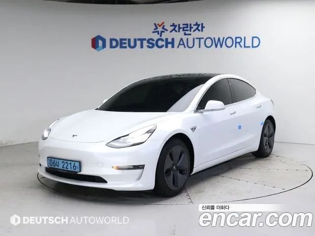 Tesla Model 3 LONG RANGE 2020 года из Кореи