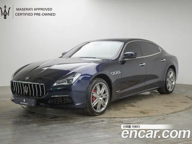 Maserati Quattroporte 3.0 V6 GranLusso 2021 года из Кореи