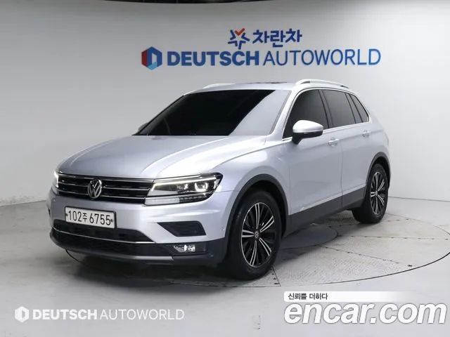 Volkswagen Tiguan 2.0 TDI Prestige 2020 года из Кореи