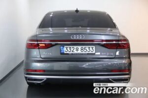 Audi A8 55 TFSI 4WD LWB 2021 года из Южной Кореи