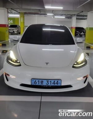 Tesla Model 3 LONG RANGE 2021 года из Южной Кореи