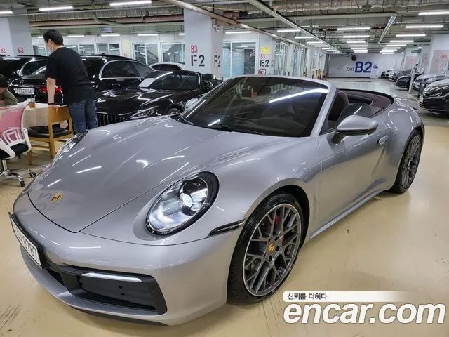 Porsche 911 CARRERA 4S Cabriolet 2021 года из Кореи