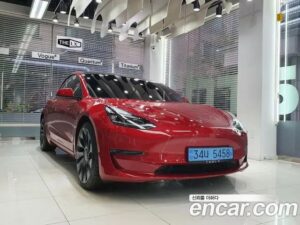 Tesla Model 3 Performance 2022 года из Южной Кореи