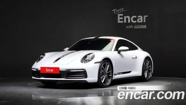 Porsche 911 CARRERA 4 2022 года из Кореи