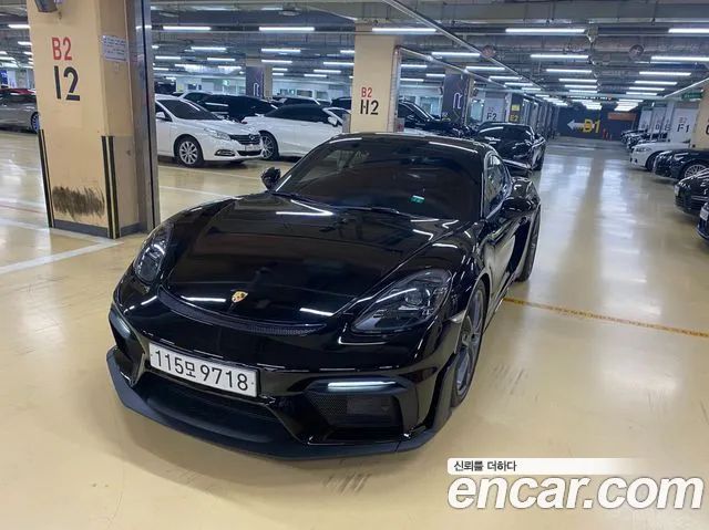 Porsche 718 4.0 GT4 2020 года из Кореи