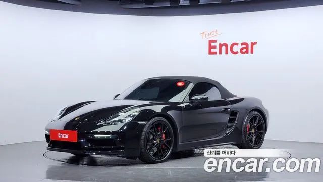 Porsche 718 S 2.5 2020 года из Кореи