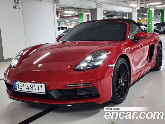 Porsche 718 4.0 GTS 2021 года из Кореи