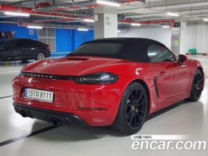 Porsche 718 4.0 GTS 2021 года из Южной Кореи