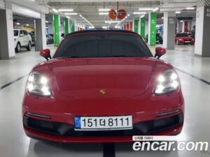 Porsche 718 4.0 GTS 2021 года из Южной Кореи