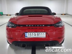 Porsche 718 4.0 GTS 2021 года из Южной Кореи