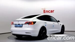 Tesla Model 3 LONG RANGE 2022 года из Южной Кореи