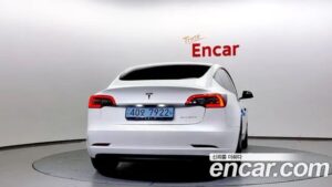 Tesla Model 3 LONG RANGE 2022 года из Южной Кореи