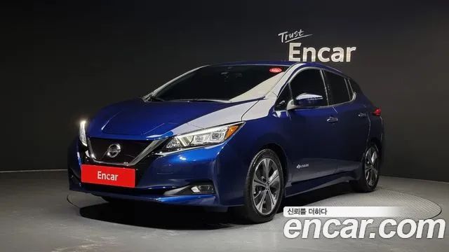 Nissan Leaf EV SL 2019 года из Кореи