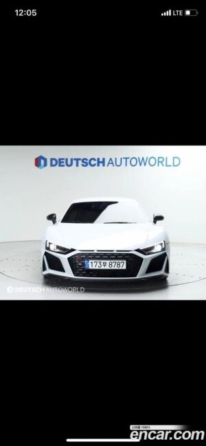Audi R8 5.2 V10 Performance Coupe 2021 года из Южной Кореи