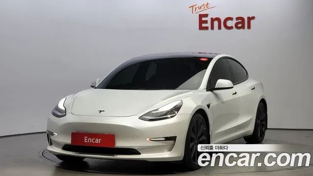 Tesla Model 3 Performance 2020 года из Кореи