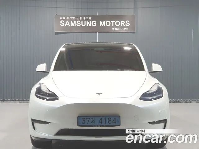 Tesla Model Y LONG RANGE 2021 года из Кореи