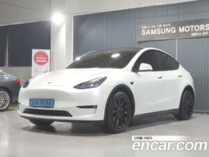 Tesla Model Y LONG RANGE 2021 года из Южной Кореи