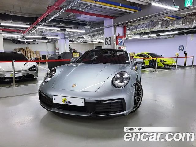 Porsche 911 CARRERA 4 Cabriolet 2020 года из Кореи