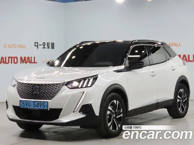 Peugeot 2008 EV GT 2022 года из Кореи