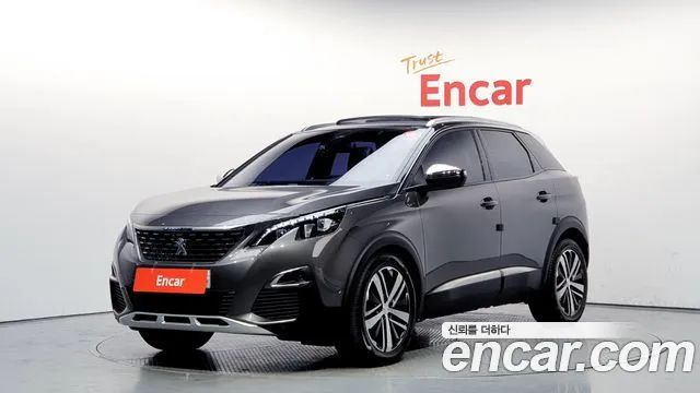 Peugeot 3008 2.0 BlueHDi GT 2019 года из Кореи