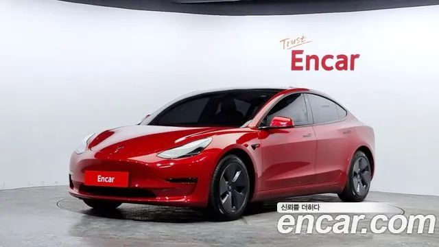 Tesla Model 3 LONG RANGE 2021 года из Кореи