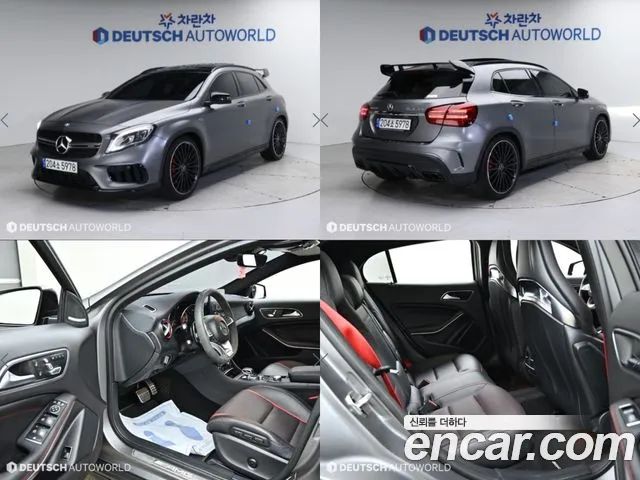 Mercedes-Benz GLA-Class GLA45 AMG 4MATIC 2019 года из Кореи