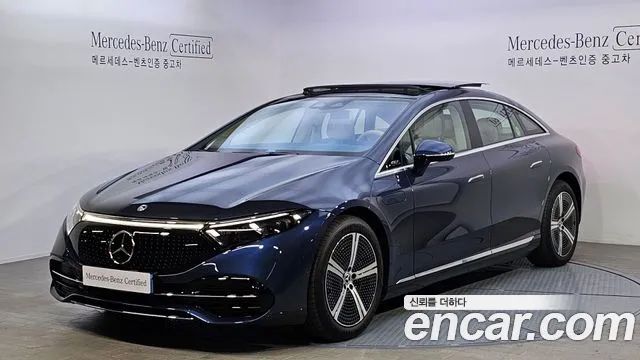 Mercedes-Benz EQS EQS450+ 2022 года из Кореи