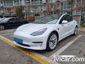 Tesla Model 3 LONG RANGE 2022 года из Южной Кореи
