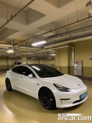Tesla Model 3 Performance 2020 года из Южной Кореи